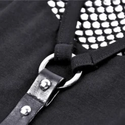 Ladies Dark In Love Enya Pentagram Top