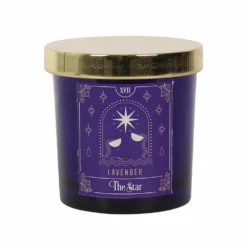 Gothic Gifts The Star Lavender Tarot Candle Homeware