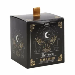Gothic Gifts The Moon Black Opium Tarot Candle