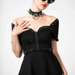 Killstar Time Out Zip Denim Dress New Arrivals