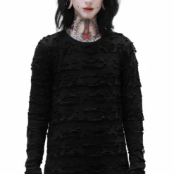Killstar Undertaker Long Sleeve Mens Top