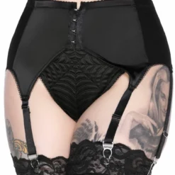 Ladies Killstar Webutant Garter Belt