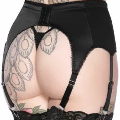 Ladies Killstar Webutant Garter Belt