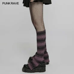 New Arrivals Punk Rave Nikita Leg Warmers - Violet