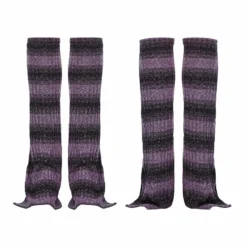 New Arrivals Punk Rave Nikita Leg Warmers - Violet