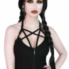 Killstar Rockoholic Halter Top Ladies
