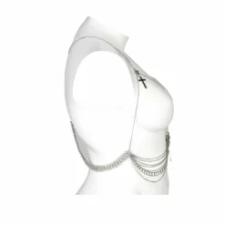 Punk Rave Xanthe Chain Harness - Gothic Accessory for Men & Women | New Arrival 19 Punk Rave Xanthe Chain Harness