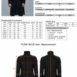 Punk Rave Colburn Long Coat Ladies