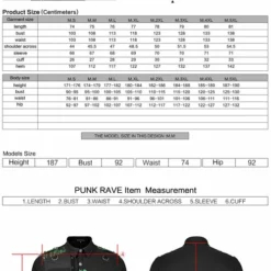 Punk Rave Ascelin Shirt Black / Green