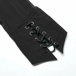 Punk Rave Ascelin Shirt Black / Green