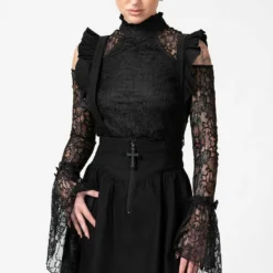 Killstar Yuna Suspender Skirt