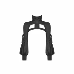 Ladies Dark In Love Rebellious Cut Out Cape