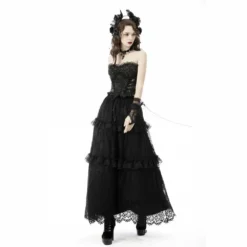 Dark In Love Delilah Corset Top Ladies