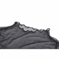 Ladies Dark In Love Barbarella Mesh Top