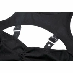 Dark In Love Alice Cold Shoulder Top Ladies