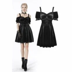 Ladies Dark In Love Viviana Party Dress Black
