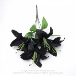 Alchemy Gothic Black Lily Bunch Homeware