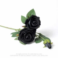 Alchemy Gothic Imitation Black Rose Spray Homeware