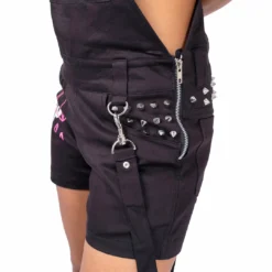 Cupcake Cult Broken Kitty Dungarees Ladies