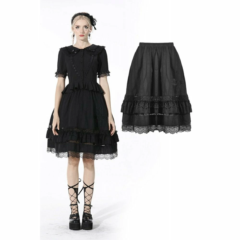 Dark In Love Adalynn Midi Skirt for Women | Elegant & Stylish Ladies Skirt 5 Ladies Dark In Love Adalynn Midi Skirt