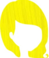 Crazy Colour Semi Permanent Hair Dye - Canary Yellow