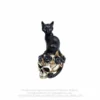 Alchemy Gothic Cat Skull: Miniature Ornaments Homeware