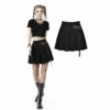 Dark In Love Lenora Pleated Skirt