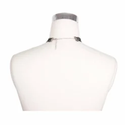 Accessories Devil Fashion Onyx Rose Necklace