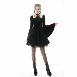 Dark In Love Aisling Dress Black