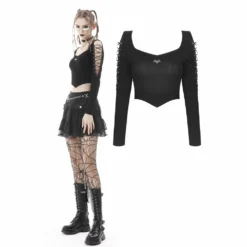 Dark In Love Electra Crop Top