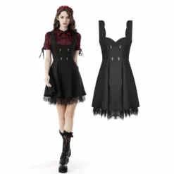 Ladies Dark In Love Delilah Dress