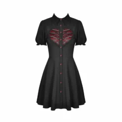 Ladies Dark In Love Lovers Heart Dress - Elegant & Stylish Women's Dress 19 Ladies Dark In Love Lovers Heart Dress