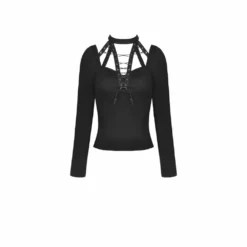 Dark In Love Lottie Long Sleeve Top Ladies