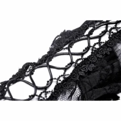 Dark In Love Seductress Lace Up Gloves Accessories
