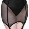 Ladies Killstar Pussy Power Fishnet Skirt - Black