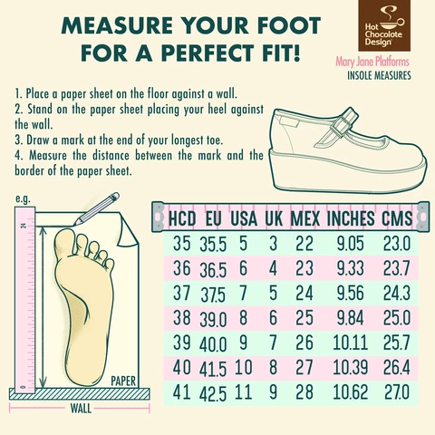 Hot Chocolate Design Chocolaticas Pink Widow Mary Jane Platform Shoes for Women 8 Hot Chocolate Design Chocolaticas Pink Widow Mary Jane Platform