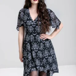 Hell Bunny Lost Whispers Dress Ladies