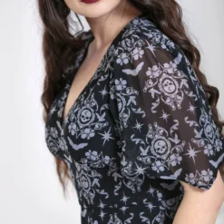 Hell Bunny Lost Whispers Dress Ladies