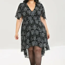 Hell Bunny Lost Whispers Dress Ladies