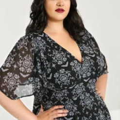 Hell Bunny Lost Whispers Dress Ladies
