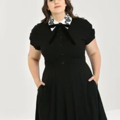 Ladies Hell Bunny Serpentine Mini Dress