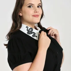 Ladies Hell Bunny Serpentine Mini Dress