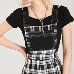 Hell Bunny Vernon Pinafore Dress
