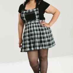 Hell Bunny Vernon Pinafore Dress