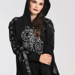 Hell Bunny Medusa Hoodie Dress