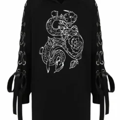 Hell Bunny Medusa Hoodie Dress