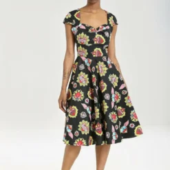Ladies Hell Bunny Amias 50's Dress
