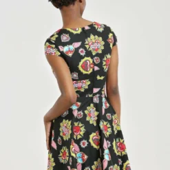 Ladies Hell Bunny Amias 50's Dress