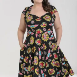 Ladies Hell Bunny Amias 50's Dress