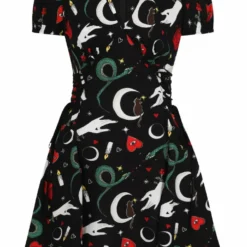 Hell Bunny Good Fortune Mini Dress Ladies